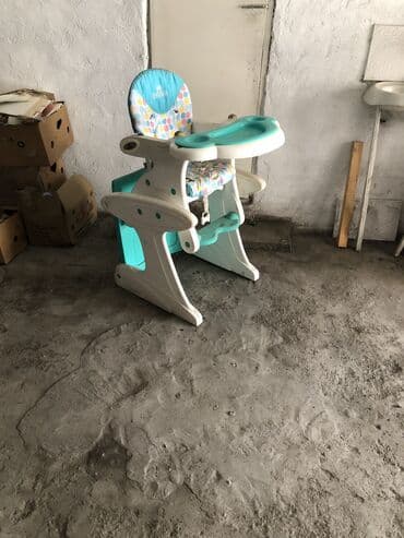 куплю мебель бу: Стульчик трансформер для кормления, состояние отличное просто нужно — 1