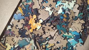 Спорт и хобби: Деревянный фигурный пазл ZUFA «Дракон Кураоками» - Серия: «Драконы» - — 3