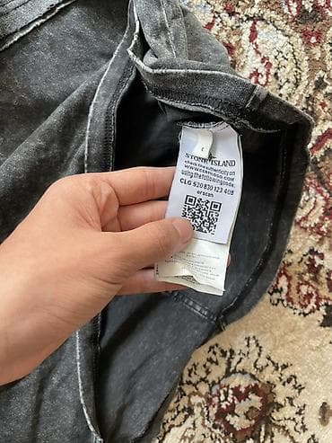 nike tech: Футболка Stone Island - Модель: базовая футболка с круглым вырезом - — 4