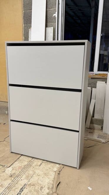 подставки для обуви: Тумба и подставка для обуви, Новый, Другой материал, Бесплатная доставка, цвет - Серый — 3