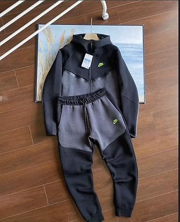 вещи для дома: Спортивный костюм Nike (куртка с капюшоном + брюки) - Цвет — 2