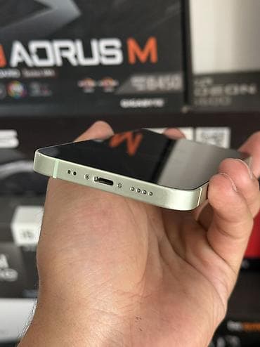 IPhone 12 mini, Колдонулган, 128 ГБ, Жашыл, Каптама, 73 % — 5