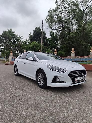 аренда авто с последующим выкупом в бишкеке: Hyundai Sonata: 2018 г., 2 л, Автомат, Бензин, Седан — 3
