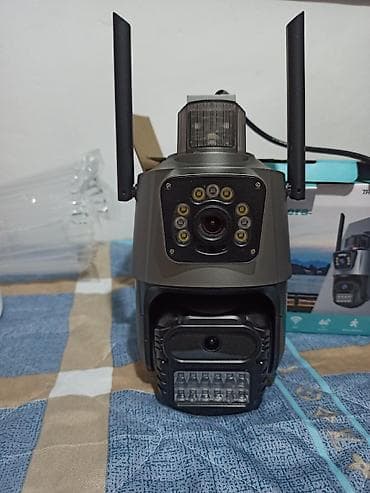 Dual Lens PTZ Security Smart Camera TRECOLORVIEW — поворотная уличная