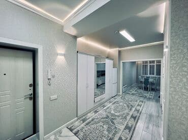 бишкек квартира сутки: 2 комнаты, Душевая кабина, Постельное белье, Кондиционер — 5