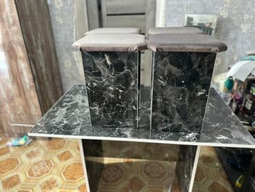 Кухонные столы: Кухонный стол, Новый, Прямоугольный, Нераскладной — 6