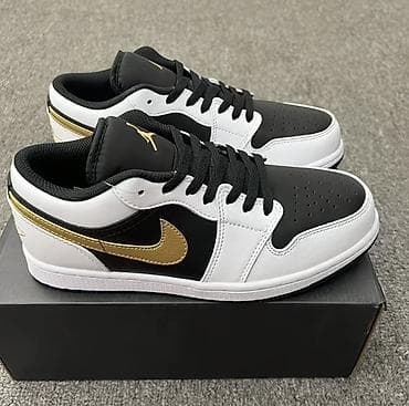 джордан 1: Кроссовки Nike Air Jordan 1 Low - Низкий силуэт на шнуровке — 4