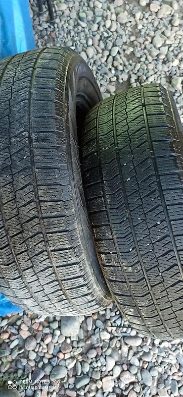 Шиналар жана дисктер: Шиналар 215 / 60 / R 16, Кыш, Колдонулган, Комплект, Жапония, Bridgestone — 4