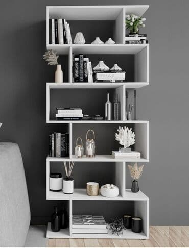 стеллаж полка: Стеллаж деревянный для хранения книг полка в дом и комнату Стеллаж — 7