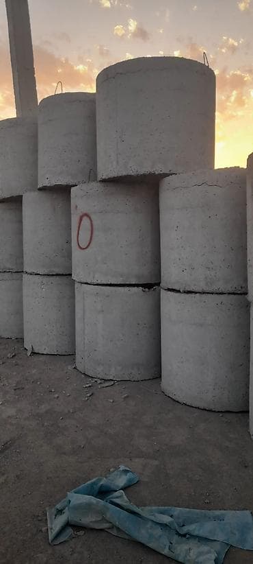 Железобетонное (ЖБИ) кольцо для септика Размер: 110 x 90 x 8 см, Платная установка, В розницу