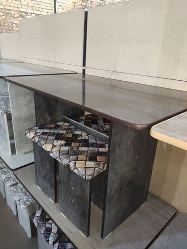 кухонный стол ош: Столы новые кухонные Новые столы со стулчиками на кухню из российского — 5