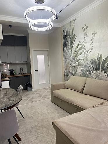 osh flats: 1 комната, 45 м², Элитка, 4 этаж, Дизайнерский ремонт — 3