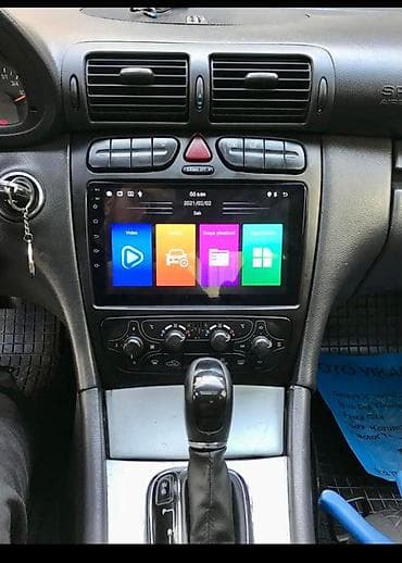 googl: Автомагнитола на Android для Mercedes-Benz (форм-фактор 9дюйм с — 2