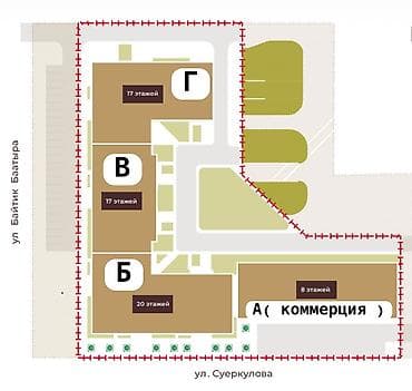 донецкая: 3 комнаты, 109 м², Элитка, 9 этаж, Готовая ПСО (под самоотделку) — 2