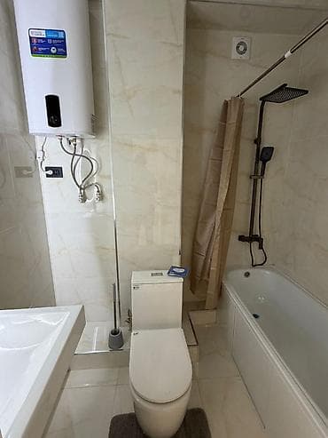 квартира нурзаман: 1 комната, 45 м², Элитка, 9 этаж, Евроремонт — 5