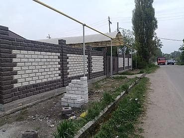 декоротивный камень: Декоративные и стеновые пескоблоки для строительства заборов — 9