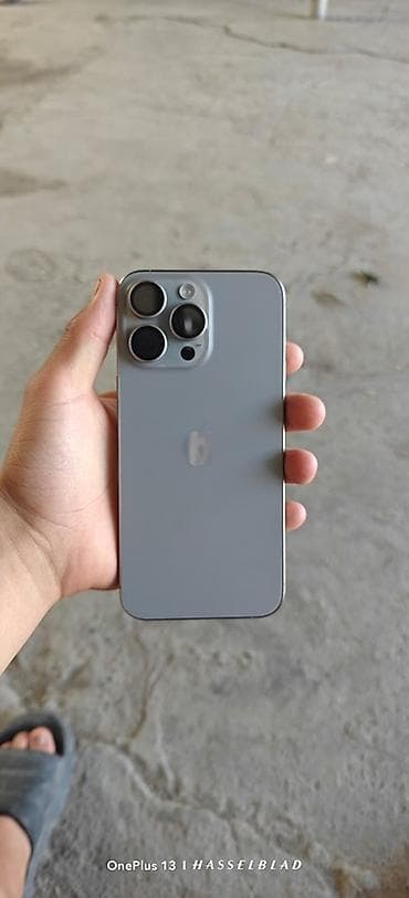 айпад 2025: IPhone 15 Pro Max, Б/у, 256 ГБ, Natural Titanium, Зарядное устройство, Чехол, 81 % — 2