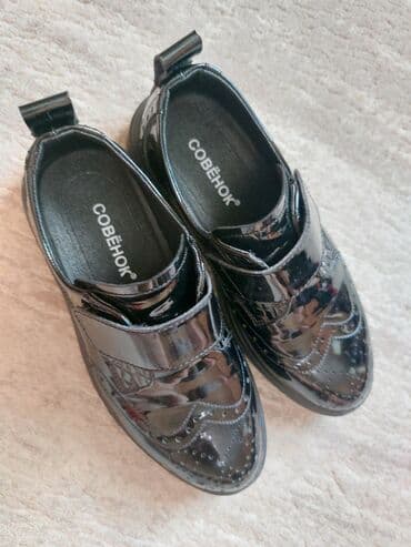 детская ортопедическая обувь: Лаковые туфли на мальчика "Совёнок" 31 размер в отличном состоянии — 3