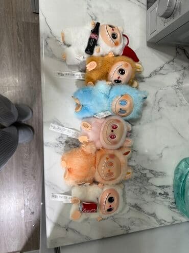 домо кун: Коллекция из шести мягких игрушек в виде монстриков разных цветов — 1