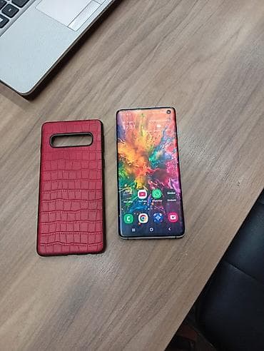 samsung 5g: Samsung Galaxy S10, Б/у, 128 ГБ, цвет - Синий — 2