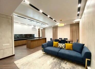 4 комнатная квартира аренда: 4 комнаты, Агентство недвижимости, Без подселения, С мебелью полностью — 3