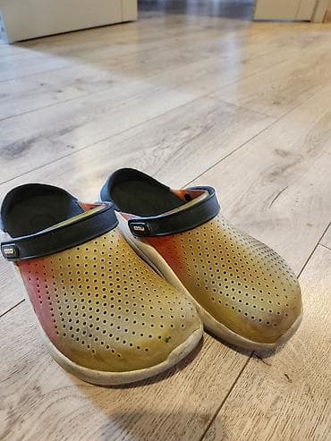 шлёпка: Сабо, 39, Crocs, Б/у, цвет - Оранжевый, Самовывоз — 2