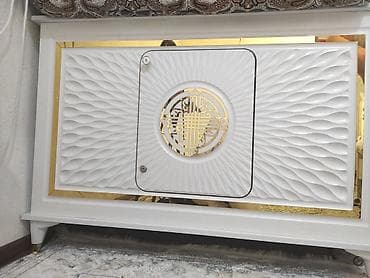 Тумба для вещей и одежды, Без зеркала, МДФ, цвет - Белый