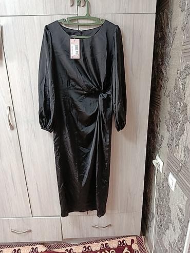 платье в горошек: Платье ISAY 0030 в горошек, размеры 50–56. - Цвета: черный (на фото) — 6