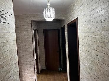 flat osh: 3 комнаты, 63 м², ул. Московская / Уметалиева Индивидуалка, 4 этаж, Евроремонт — 2