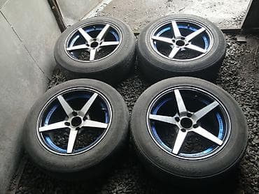 r13 175: Колеса в сборе 195 / 60 / R 15, Всесезонная, Комплект, Легковые, Литые, отверстий - 4 — 1