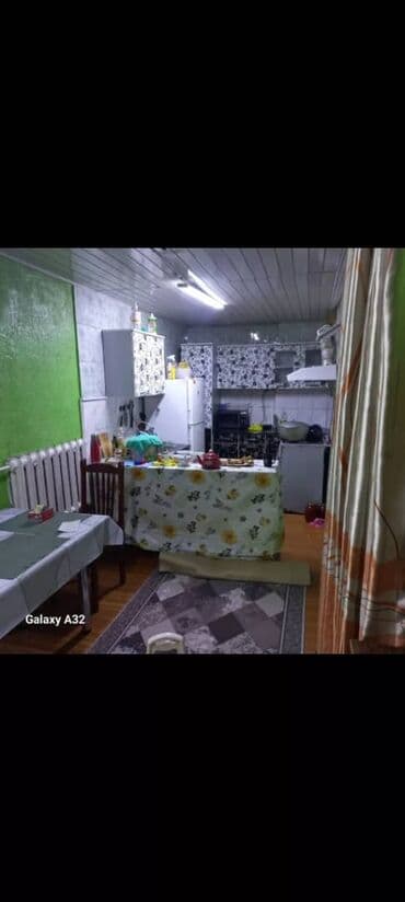 продаю дом токолдош: 100 кв. м, 4 бөлмө, Брондолгон эшиктер, Забор, тосулган — 3