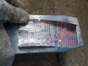 обтекатель на портер 1: Nissan Patrol, крышка предохранителей. Ниссан Патрол. Rd28 - 2.8 — 1