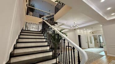 аренда домов токмок: 330 м², 5 комнат, Утепленный, Теплый пол, Бронированные двери — 3