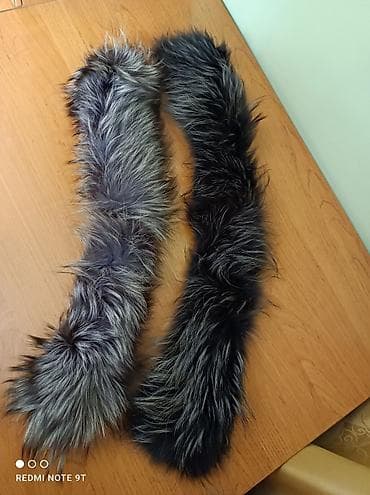 зимний комуфляж: Меховые воротники и манжеты - Натуральный пушистый мех (серые и — 3