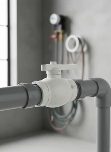 пвх шланг для воды: Шаровой кран, Материал: Пластик — 1