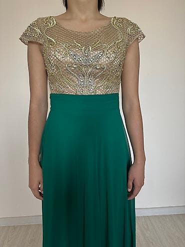 ml: Вечернее платье, Турция отличного качества на размер M/L, низ из — 1