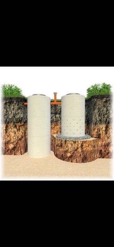 ЖБИ КОЛЬЦА !!! Септики под ключ город Бишкек ! 🔑 кольца собственного