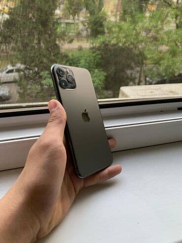 айрпоц про: IPhone 11 Pro, Б/у, 64 ГБ, Зарядное устройство, Защитное стекло, Чехол, 83 % — 1