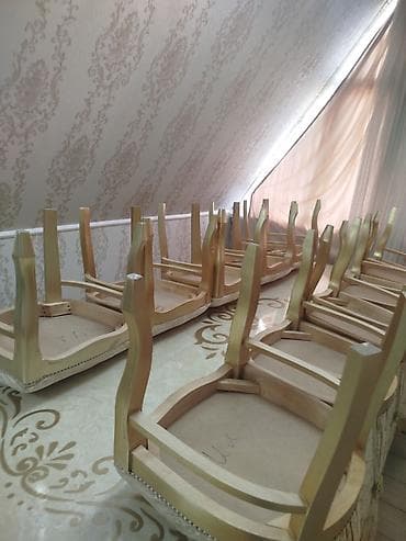 журнальный стол трансформер: Стол и стул для зала, цвет - Золотой — 6