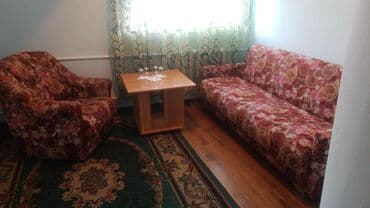 гостиница бишкек район ош базар: 9 м², С мебелью — 5