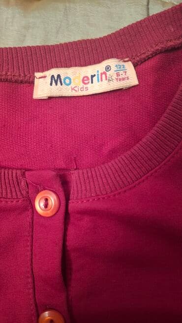 детская одежда для девочек и мальчиков: Детский кардиган Modern Kids - Цвет: насыщенный бордовый/винный. - — 2