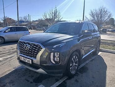 7местный авто: Hyundai Palisade: 2019 г., 2.2 л, Автомат, Дизель, Кроссовер — 7