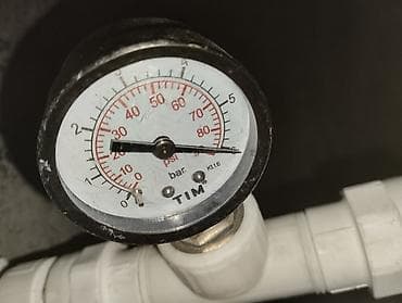 Манометр TIM KL1.6 для с - Тип: аналоговый манометр радиальный -