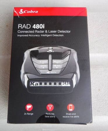 ремонт антирадаров: Продаю анти-радар фирмы Cobra RAD 480i. Новый. Cobra RAD 480i - самый — 1