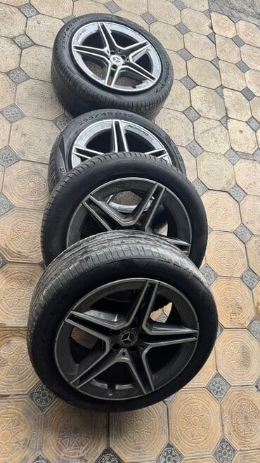 колёса на матиз: Колеса в сборе 255 / 45 / R 19, Лето, Б/у, Комплект, Легковые, Литые, отверстий - 5 — 2