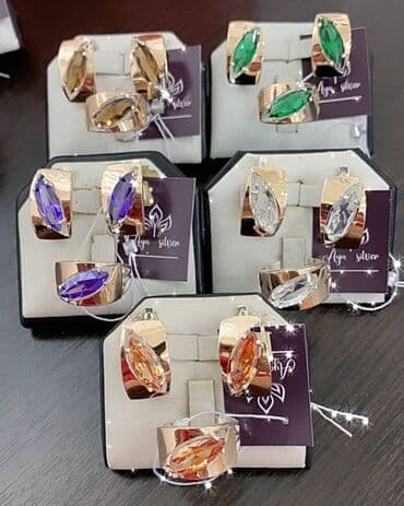 свадебные наборы ручной: Набор украшений, Проба 925, Женские, Новый — 1