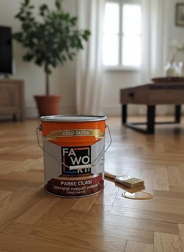 Лак для паркета FAWORI “Gold Gloss” ОПТОМ и В РОЗНИЦУ lalafo.kg да Лак для паркета FAWORI “Gold Gloss” ОПТОМ и В РОЗНИЦУ