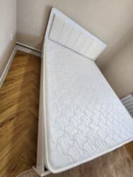 спальный гарнитур бишкек цена: Двуспальная кровать, Б/у, С матрасом, длина - 200 см — 3