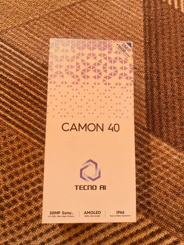 планшет roverpad: Tecno Camon 30, Новый, 256 ГБ, цвет - Серебристый, 2 SIM — 3