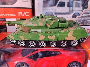 Игрушечный танк с камуфляжной раскраской - Тип: модель танка